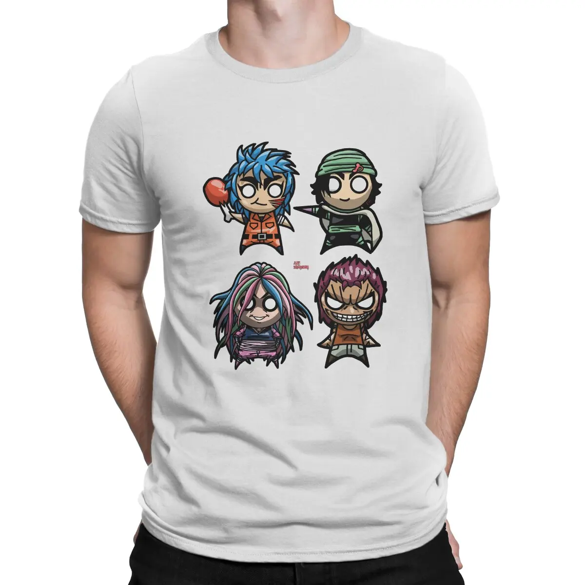 Chibi Heavenly Kings Classic O Neck TShirt TORIKO Anime Classic Polyester T Shirt Man's Tops Fashion
Chibi Heavenly Kings Classic O Neck TShirt TORIKO Anime Classic Polyester T Shirt Man's Tops Fashion