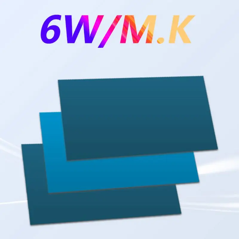 3 шт. 0,3 мм/0,5 мм/1 мм термопрокладка 6,0 для W/для. K высокоэффективные теплопроводные прокладки с высокой производительностью
3 шт. 0,3 мм/0,5 мм/1 мм термопрокладка 6,0 для W/для. K высокоэффективные теплопроводные прокладки с высокой производительностью