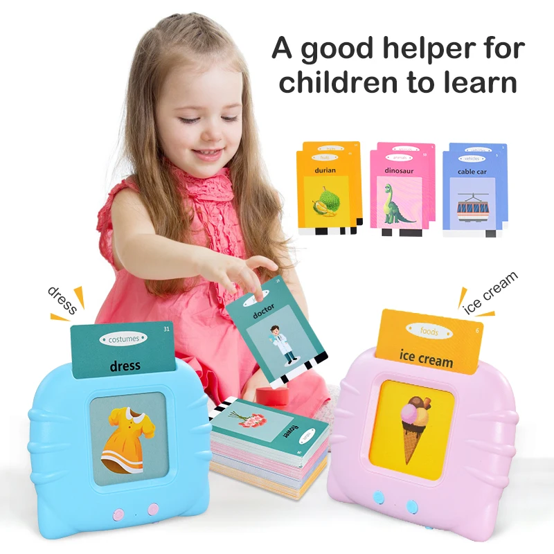 Educational Learning Talking Sight Words Flash Cards Kindergarten Kids English Language Electronic Book Toddlers Reading Gadget
Educational Learning Talking Sight Words Flash Cards Kindergarten Kids English Language Electronic Book Toddlers Reading Gadget