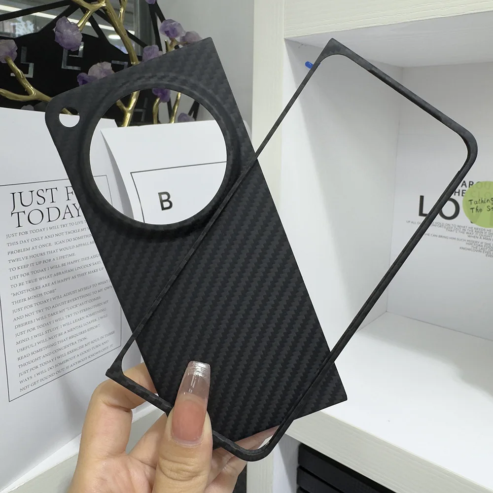 

Deluxe Carbon Fiber OPPO Find N3 Kevlar Phone Case Find N3 Carbon Fiber Protective Case OPPO Ultra Thin Aramid Fiber Box