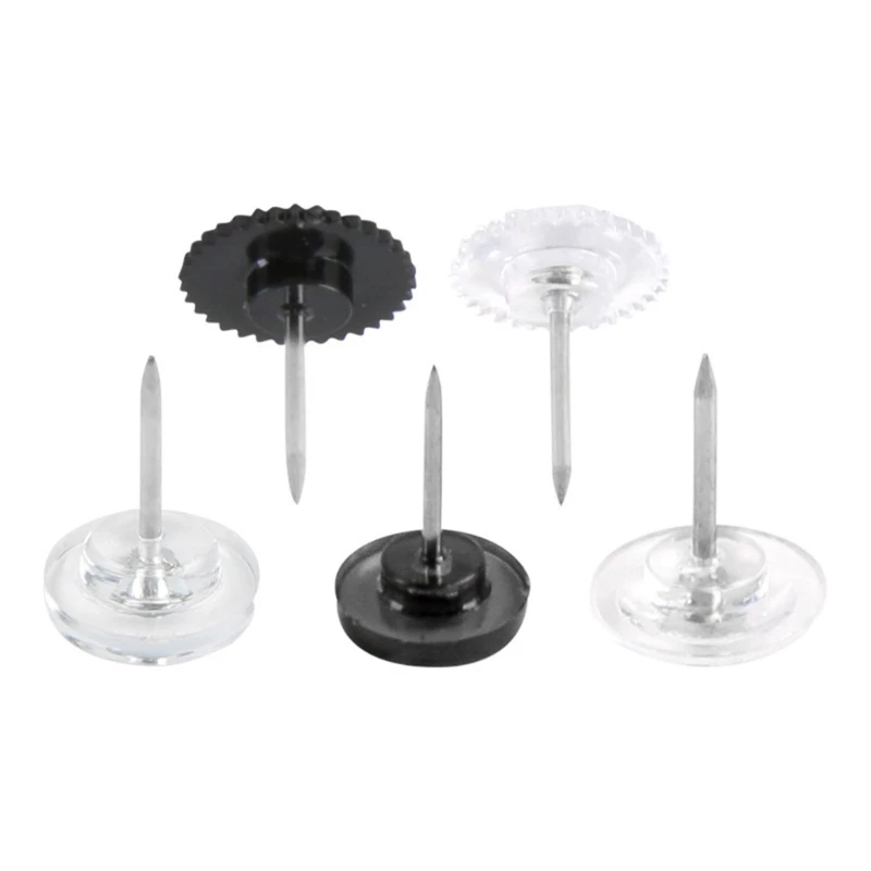 50/100PCS Gear-shape Pushpin Map Pin Flat Head Push Pins for Cork Board, Clear Sewing Pin with Box for Fabric Sewing
50/100PCS Gear-shape Pushpin Map Pin Flat Head Push Pins for Cork Board, Clear Sewing Pin with Box for Fabric Sewing