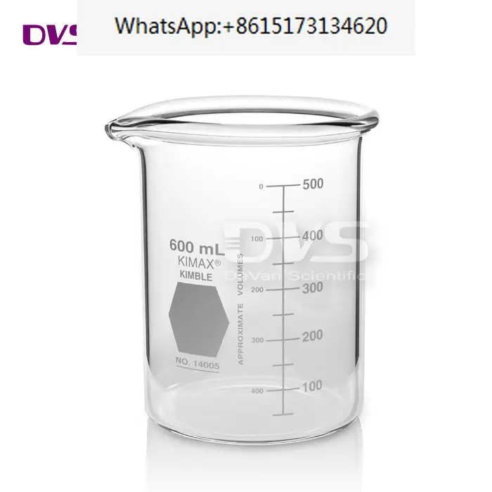 Low type thick wall beaker, glass measuring cup, high boron silicon high-temperature resistant beaker
Low type thick wall beaker, glass measuring cup, high boron silicon high-temperature resistant beaker
