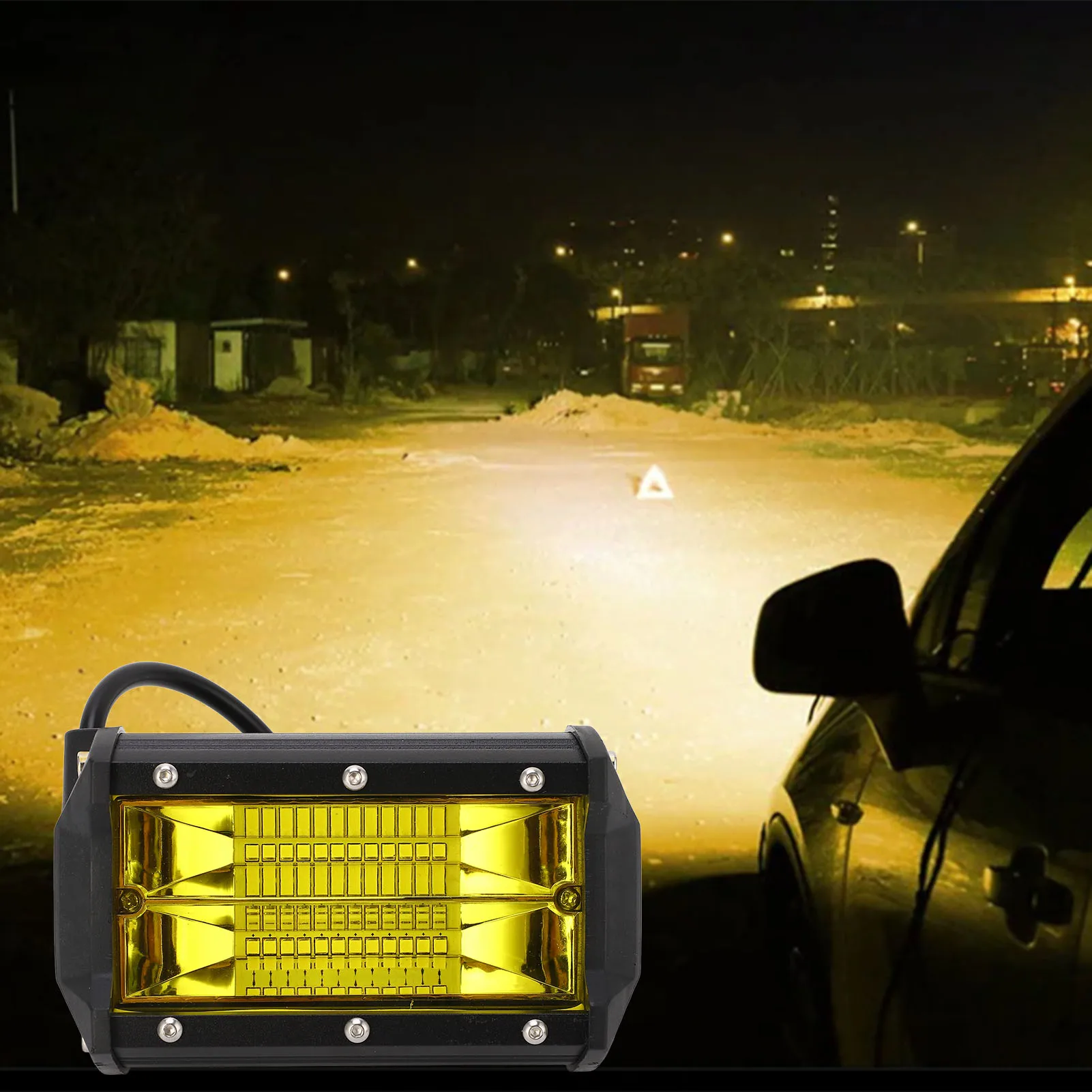 6000K LED Work Light 1800 Luminous Flux Flood Driving Work Light Pods for DC10V-30V Working Environment and Vehicles
6000K LED Work Light 1800 Luminous Flux Flood Driving Work Light Pods for DC10V-30V Working Environment and Vehicles