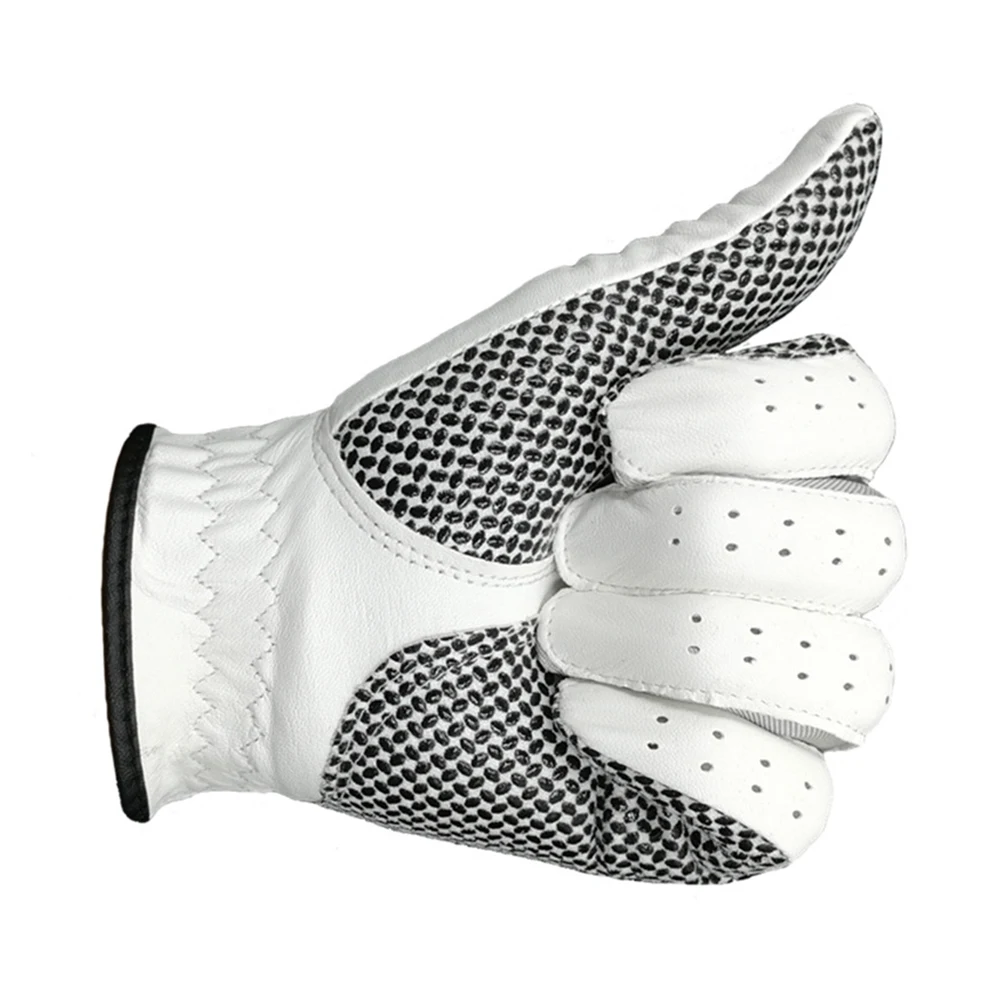 Men Left Hand Golf Glove Sheepskin Slip Resistant Wear Resistant Breathable for Sports
Men Left Hand Golf Glove Sheepskin Slip Resistant Wear Resistant Breathable for Sports