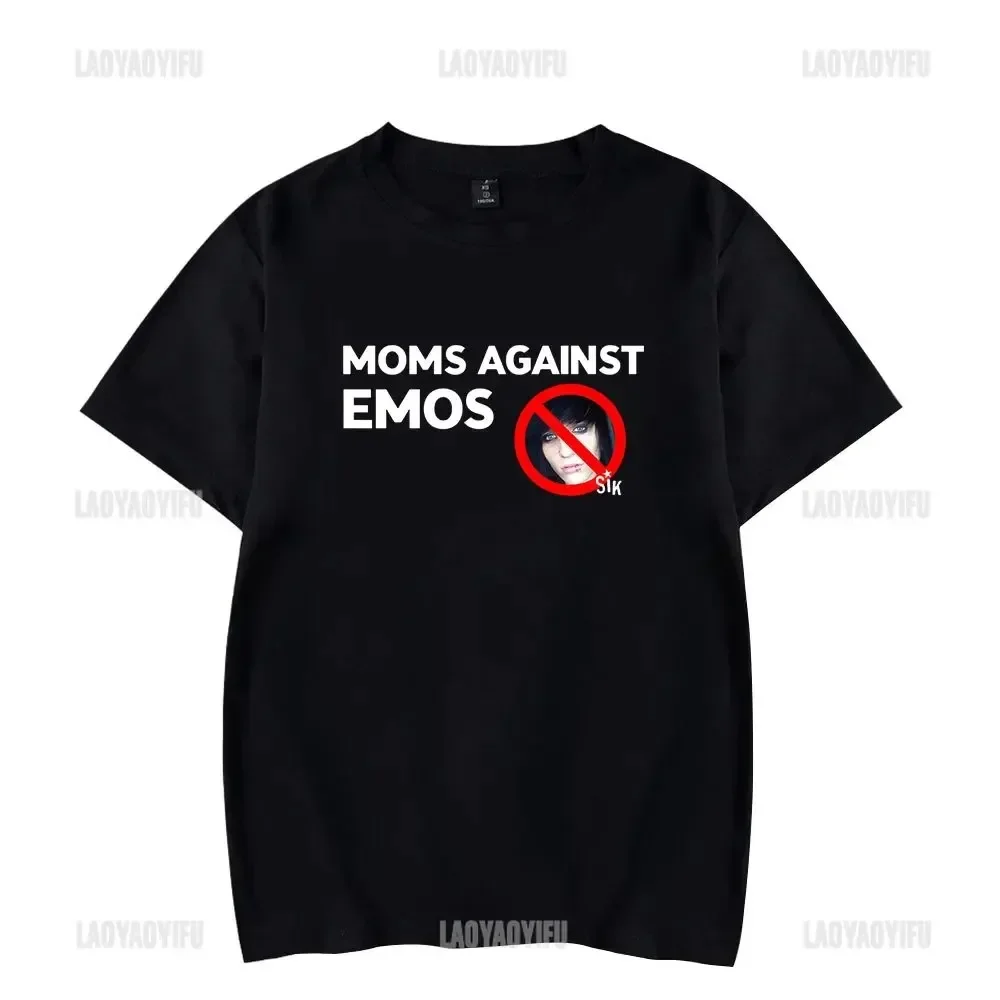 Модная забавная Повседневная футболка унисекс Jake Webber Mom Against Emos с принтом, Свободный Повседневный пуловер с коротким рукавом, удобный топ
Модная забавная Повседневная футболка унисекс Jake Webber Mom Against Emos с принтом, Свободный Повседневный пуловер с коротким рукавом, удобный топ