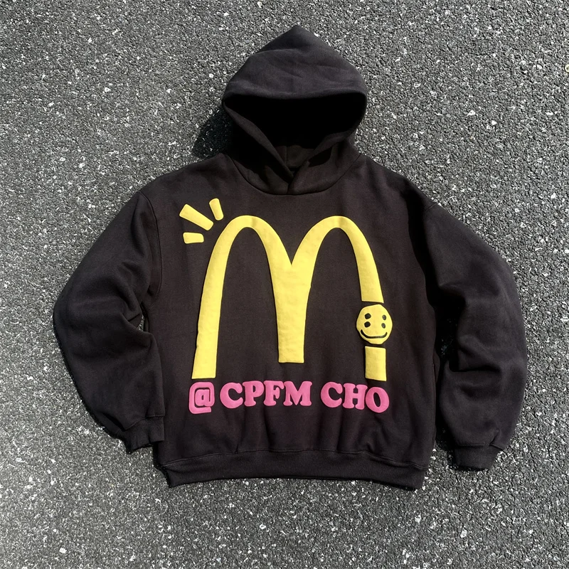 Cpfm Plush Fabric High Street Large Letter Foam 3d Printed Oversized Couple Hoodie
Cpfm Plush Fabric High Street Large Letter Foam 3d Printed Oversized Couple Hoodie