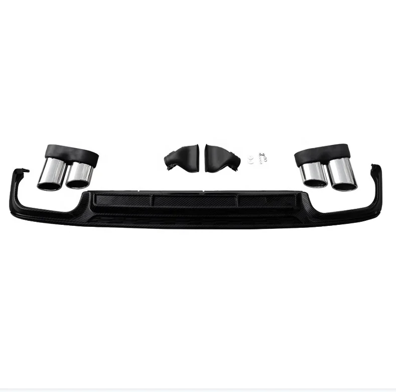 Factory Supply Car Body Kit Upgrade A6 C8 Diffuser with Tail Pipe S6 RS6 Rear Lip for audis A6 2019-2022
Factory Supply Car Body Kit Upgrade A6 C8 Diffuser with Tail Pipe S6 RS6 Rear Lip for audis A6 2019-2022