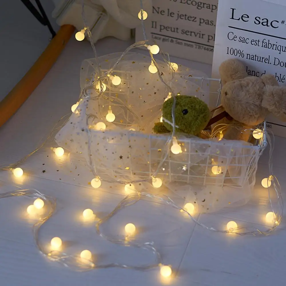 Christmas light USB Power LED Ball Garland Lights Fairy String Waterproof Outdoor Lamp Holiday Wedding Party Lights Decoration
Christmas light USB Power LED Ball Garland Lights Fairy String Waterproof Outdoor Lamp Holiday Wedding Party Lights Decoration