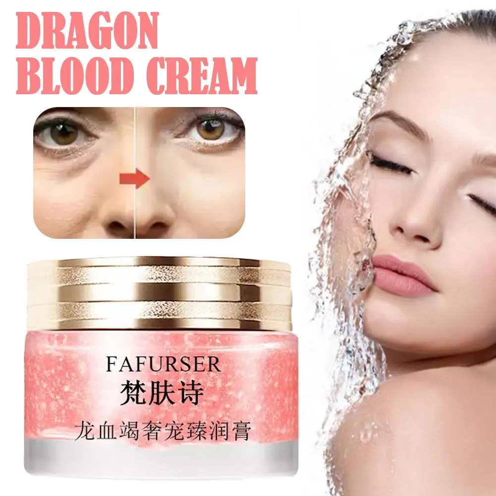 

50g Retinol Face Cream Whitening Moisturizer Dragon Repairs Care Skin Blood Lady Firming Anti-wrinkle Cream Facial R1G2