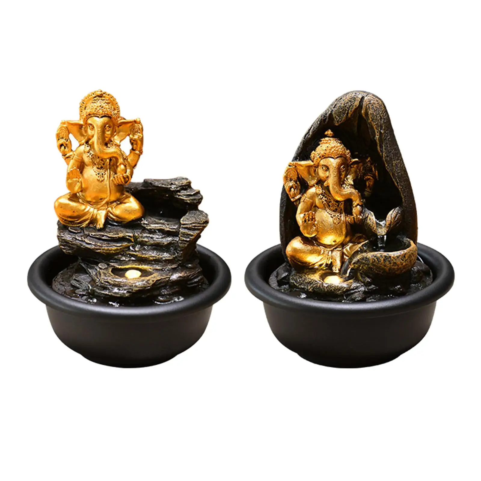 Статуи Ganesha, настольный водяной фонтан, подарок, украшения для дома со стандартным слоном, Статуэтка из смолы, статуэтка, индуированный Бог, Властелин для спальни
Статуи Ganesha, настольный водяной фонтан, подарок, украшения для дома со стандартным слоном, Статуэтка из смолы, статуэтка, индуированный Бог, Властелин для спальни
