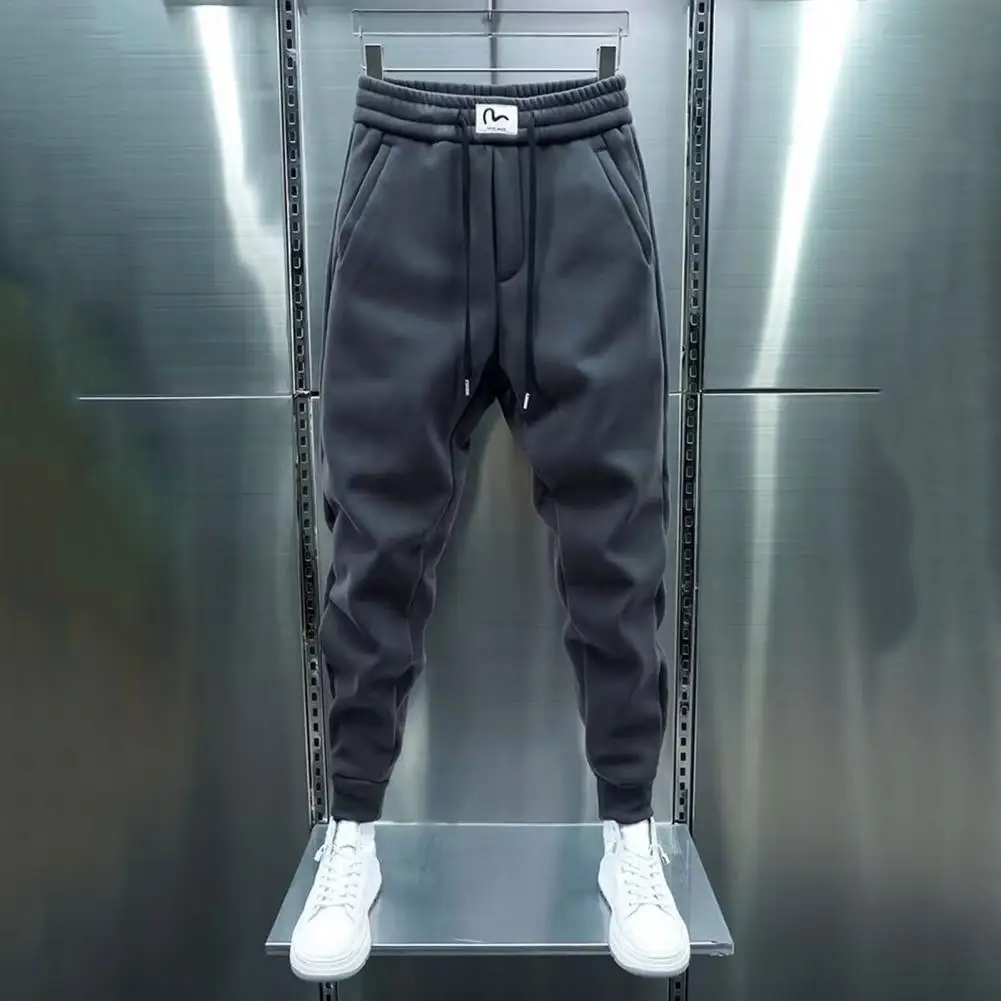 Men Fall Winter Pants Drawstring Elastic Waist Ankle-banded Men Trousers Soft Thick Warm Casual Fitness Sports Men Sweatpants
Men Fall Winter Pants Drawstring Elastic Waist Ankle-banded Men Trousers Soft Thick Warm Casual Fitness Sports Men Sweatpants