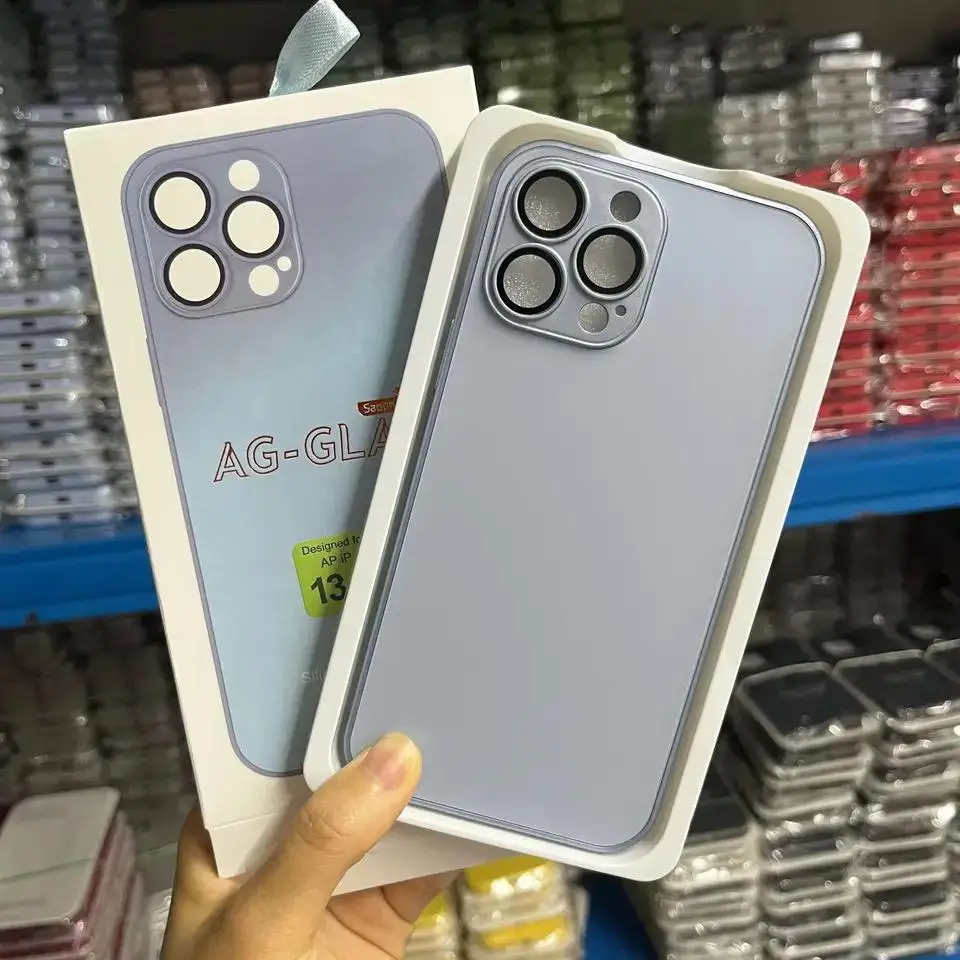 20pcs/For AG Matte Glass Case For iPhone 14 13 12 11 Pro Max Plus Frosted AG Glass Case With Integrated Lens Film
20pcs/For AG Matte Glass Case For iPhone 14 13 12 11 Pro Max Plus Frosted AG Glass Case With Integrated Lens Film