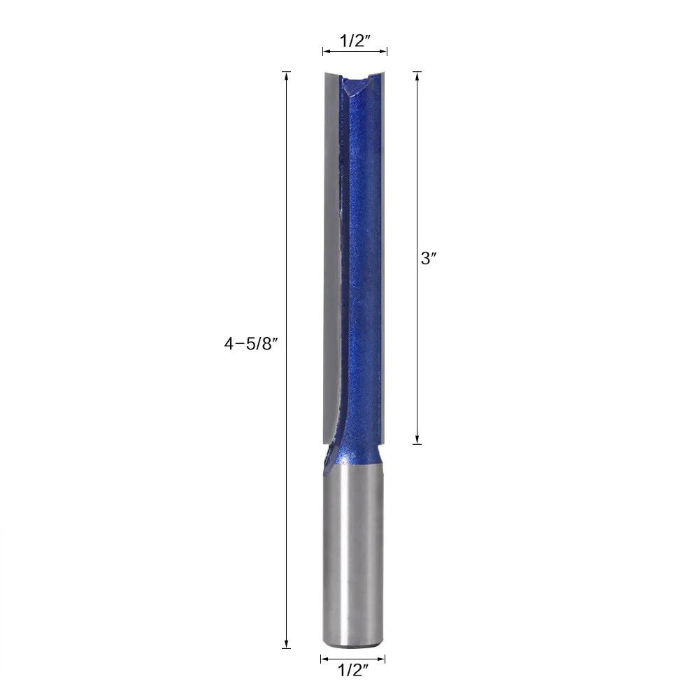 Extra Long Router Bit Blade Anti Kickback Design Bit Cutting Plastic Box Router Straight 1 Pc High Quality
Extra Long Router Bit Blade Anti Kickback Design Bit Cutting Plastic Box Router Straight 1 Pc High Quality