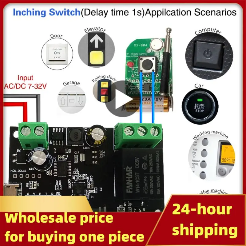 Умный модуль переключателя Tuya, Wi-Fi реле с таймером и автоблокировкой, 1/2/4 канала, 5-32 В постоянного тока, управление через приложение
Умный модуль переключателя Tuya, Wi-Fi реле с таймером и автоблокировкой, 1/2/4 канала, 5-32 В постоянного тока, управление через приложение