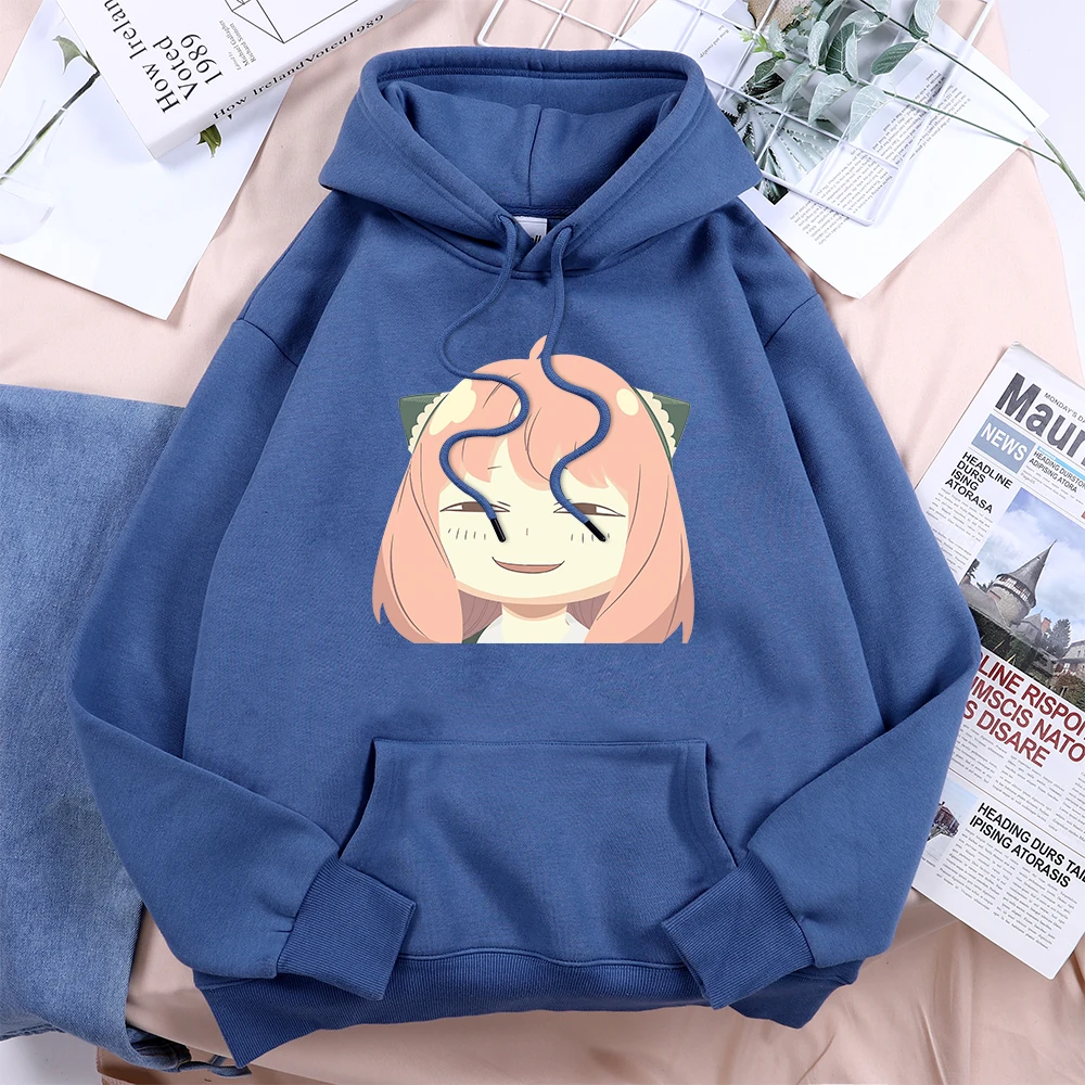 Spy X Family Anya Smug Design Clothes For Women Hip Hop Oversize Hoodies Autumn Crewneck Hoody Pocket Fleece Female Streetwear
Spy X Family Anya Smug Design Clothes For Women Hip Hop Oversize Hoodies Autumn Crewneck Hoody Pocket Fleece Female Streetwear