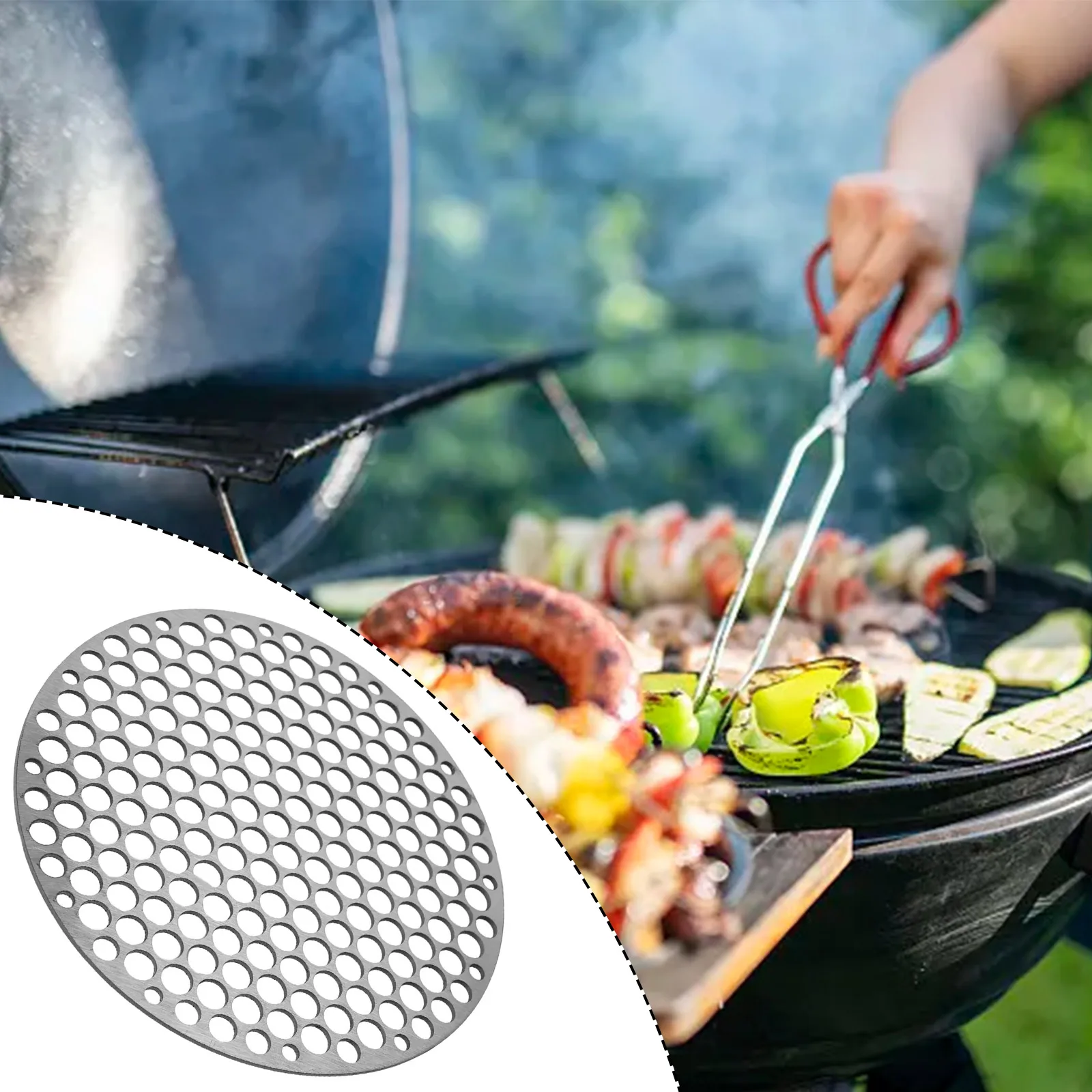 Iron Mesh BBQ Mat Grid Outdoor Cooking Grill Net Barbecue Rack Grill Mesh 304 Stainless Steel BBQ Net Bacon Grill Tool
Iron Mesh BBQ Mat Grid Outdoor Cooking Grill Net Barbecue Rack Grill Mesh 304 Stainless Steel BBQ Net Bacon Grill Tool