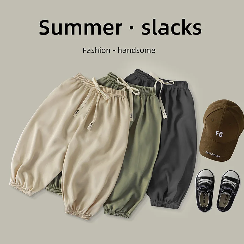 Summer Slacks Baby Boby Loose Pants Trousers Kids Clothes Children Girls Breathable Pantalones Casual Anti-mosquito Harem Pants
Summer Slacks Baby Boby Loose Pants Trousers Kids Clothes Children Girls Breathable Pantalones Casual Anti-mosquito Harem Pants