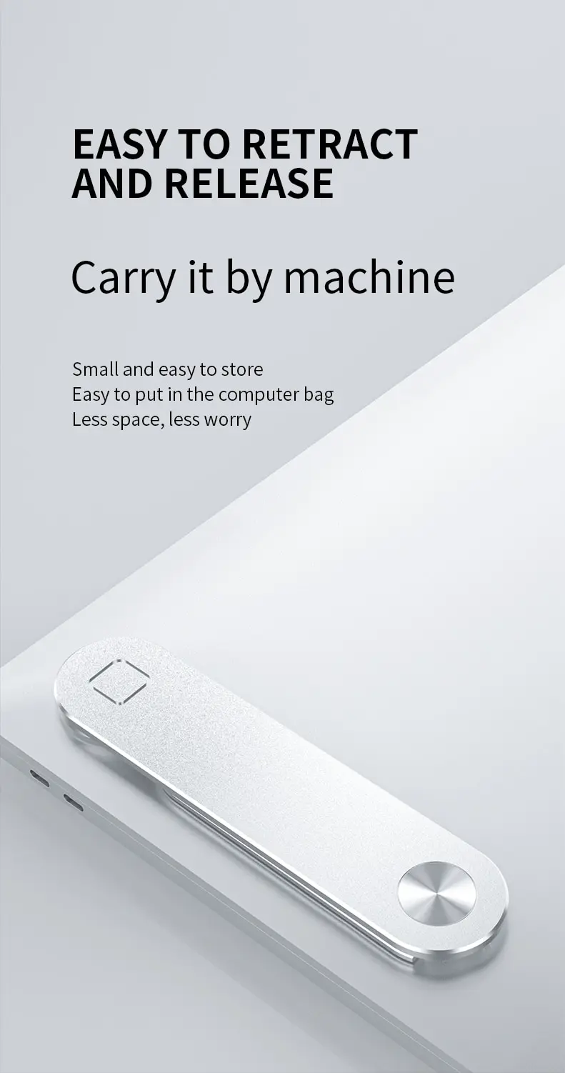 Laptop Screen Support Holder Magnetic Folding Holder Side Mount Tablet Phone Stand Adjustable Display Desktop Bracket 4 Mallzona S968843e68d984e73889d52286286b9a3X Laptop Screen Support Holder Magnetic Folding Holder Side Mount Tablet Phone Stand Adjustable Display Desktop Bracket Mallzona