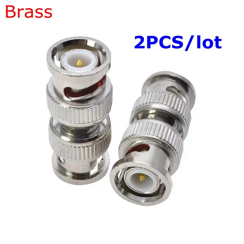 Q9 BNC Connector BNC Male To BNC Male Plug Straight Connector Adapter RF for Video CCTV Security Brass Nickel Plated Copper
Q9 BNC Connector BNC Male To BNC Male Plug Straight Connector Adapter RF for Video CCTV Security Brass Nickel Plated Copper
