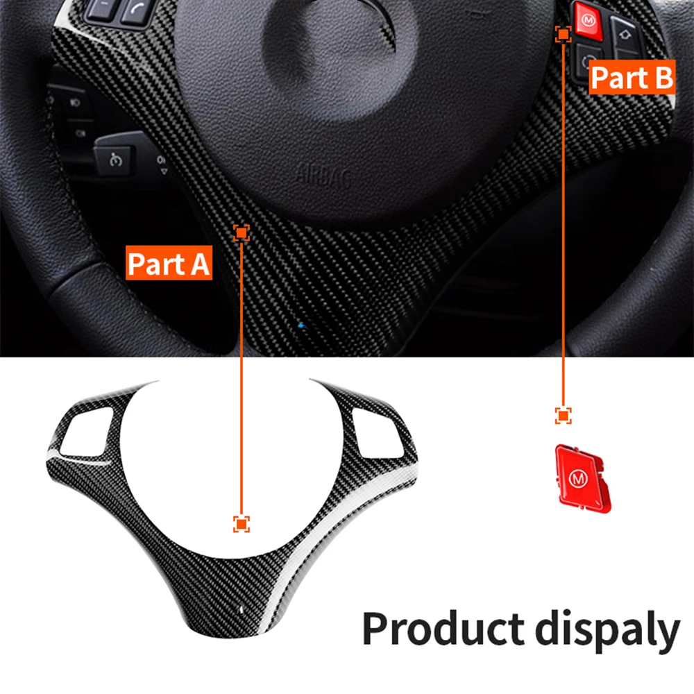 Car Steering Wheel Trim Cover Sticker W/ Red M Sport Button Key For BMW 1 series E87 E82 E88 2008 2009 2010 2011 2012 2013
Car Steering Wheel Trim Cover Sticker W/ Red M Sport Button Key For BMW 1 series E87 E82 E88 2008 2009 2010 2011 2012 2013