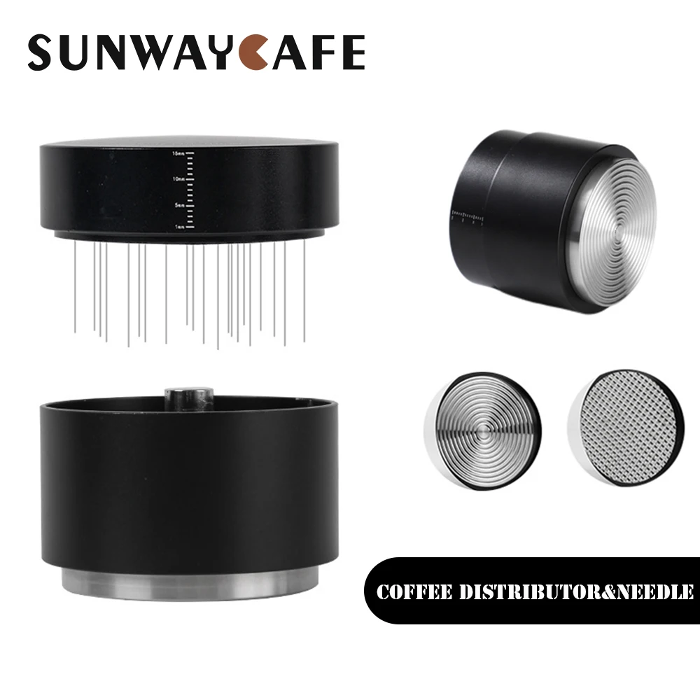 Coffee Distributor Espresso Distribution Tool 51mm/53mm/58mm Leveler Three Angled Slopes Adjustable Palm Tamper For Portafilter
Coffee Distributor Espresso Distribution Tool 51mm/53mm/58mm Leveler Three Angled Slopes Adjustable Palm Tamper For Portafilter