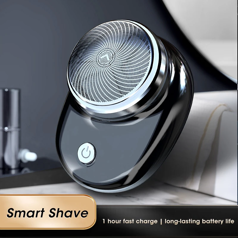 

Portable Electric Shaver for Men Razor USB Charging Dry Wet Beard Shave Mini Pocket Shavers Waterproof Razor Travel Onboard