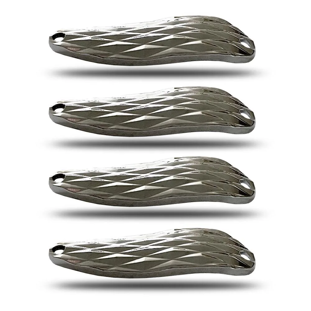 CF Lure Spoon Lure Metal Barracuda Bait 55mm 12g 4pcs Chrome Plating Freshwate Fishing Tackle 
CF Lure Spoon Lure Metal Barracuda Bait 55mm 12g 4pcs Chrome Plating Freshwate Fishing Tackle