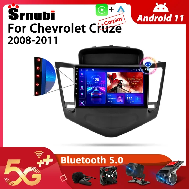Srnubi Android 10 автомобильное радио для Chevrolet Cruze 2008-2011 мультимедийный видеоплеер 2 Din 4G GPS навигация Carplay DVD головное устройство
Srnubi Android 10 автомобильное радио для Chevrolet Cruze 2008-2011 мультимедийный видеоплеер 2 Din 4G GPS навигация Carplay DVD головное устройство