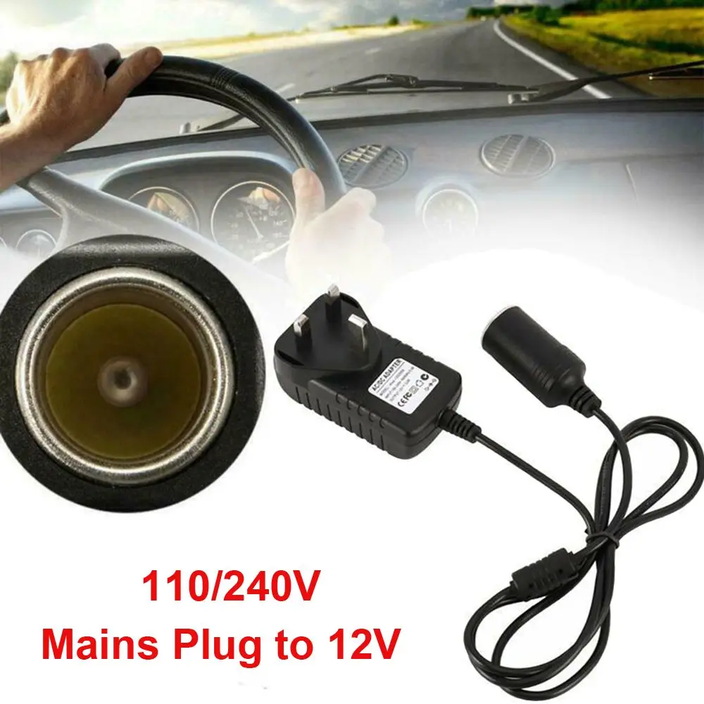 2A/1A/3A/600mA Home Socket Outlet To 12V AC/DC Power Adapter Converter 240V Mains Plug Car Charger Cigarette Lighter Socket
2A/1A/3A/600mA Home Socket Outlet To 12V AC/DC Power Adapter Converter 240V Mains Plug Car Charger Cigarette Lighter Socket