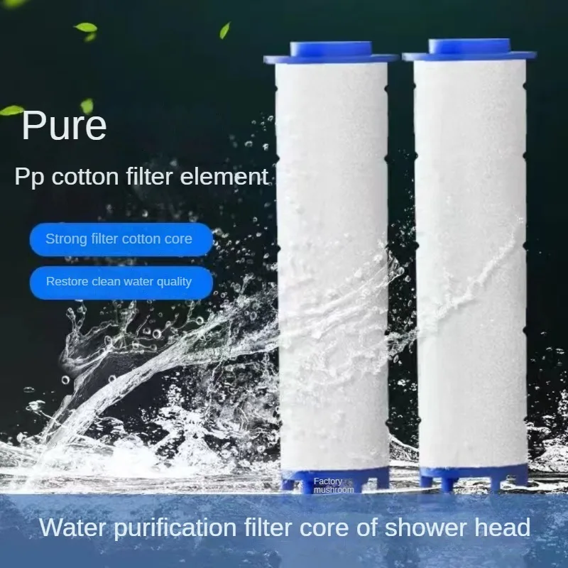 

10Pcs Shower Head Replacement PP Cotton Filter Cartridge Water Purification Bathroom Accessory for Most Hand Held Bath Sprayer