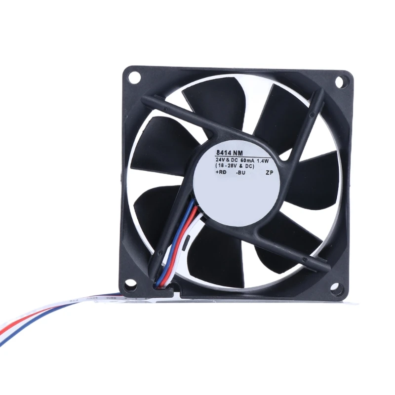 896F Инверторные охладители 8414 NM 80x80x25 мм 24 В 60 мА 1,4 Вт 3-контактные инверторы Приводной вентилятор для инверторов
896F Инверторные охладители 8414 NM 80x80x25 мм 24 В 60 мА 1,4 Вт 3-контактные инверторы Приводной вентилятор для инверторов