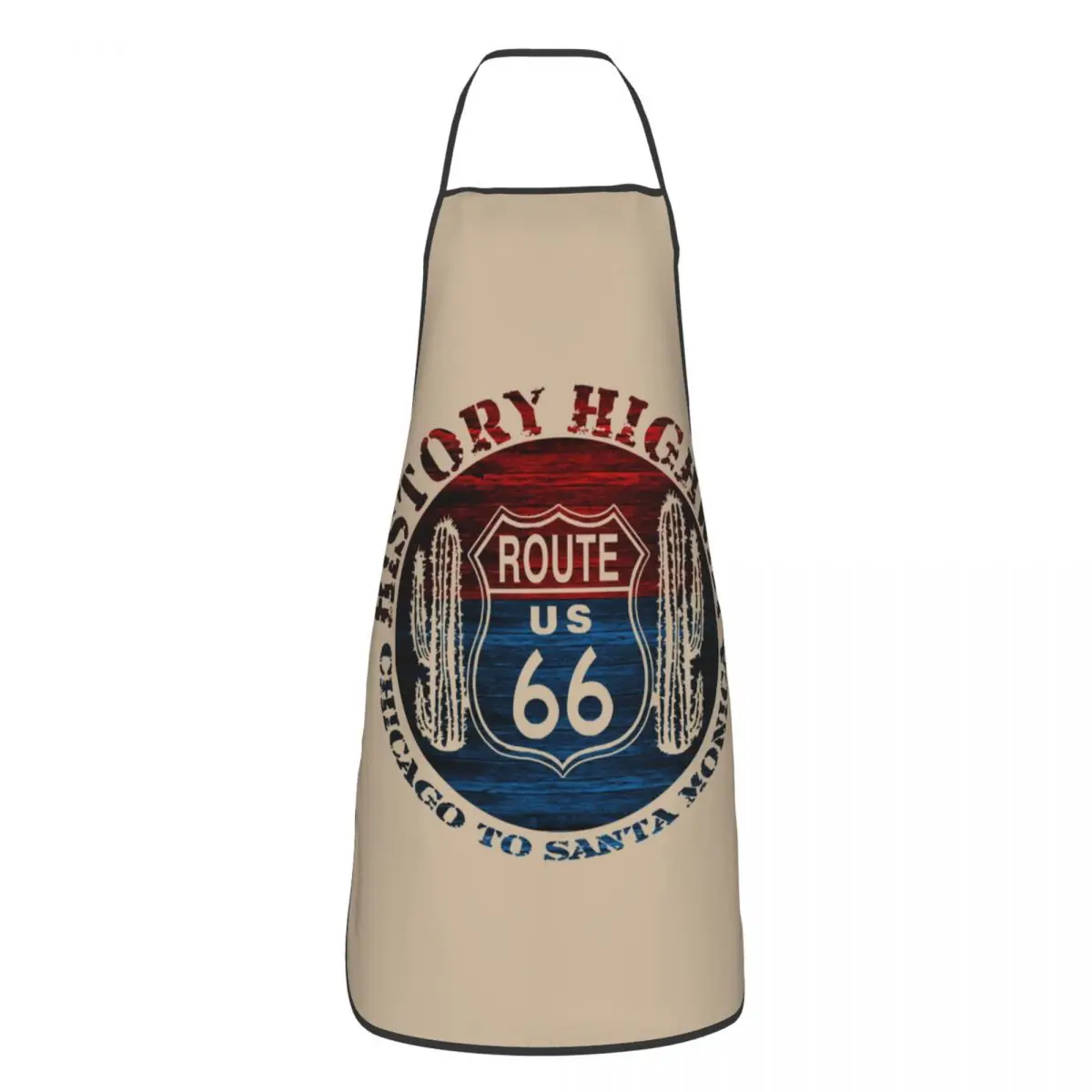 Фартук унисекс Route 66 America Road, винтажный дорожный фартук, для взрослых, женщин, мужчин, шеф-повара, кухонный фартук для приготовления пищи, живопись
Фартук унисекс Route 66 America Road, винтажный дорожный фартук, для взрослых, женщин, мужчин, шеф-повара, кухонный фартук для приготовления пищи, живопись