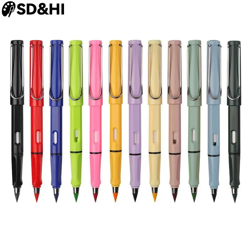 1pc Replaceable 12 Colors Technology Pencil Nib No Ink HB Pencil Writing Accessories Art Sketch Stationery Kawaii School Supply
1pc Replaceable 12 Colors Technology Pencil Nib No Ink HB Pencil Writing Accessories Art Sketch Stationery Kawaii School Supply
