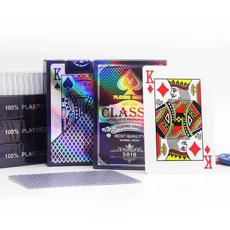 CONDOR Playing Cards High Quality Waterproof Plastic Poker PVC Playing Cards For Casino Club Durable Playing Cards
CONDOR Playing Cards High Quality Waterproof Plastic Poker PVC Playing Cards For Casino Club Durable Playing Cards