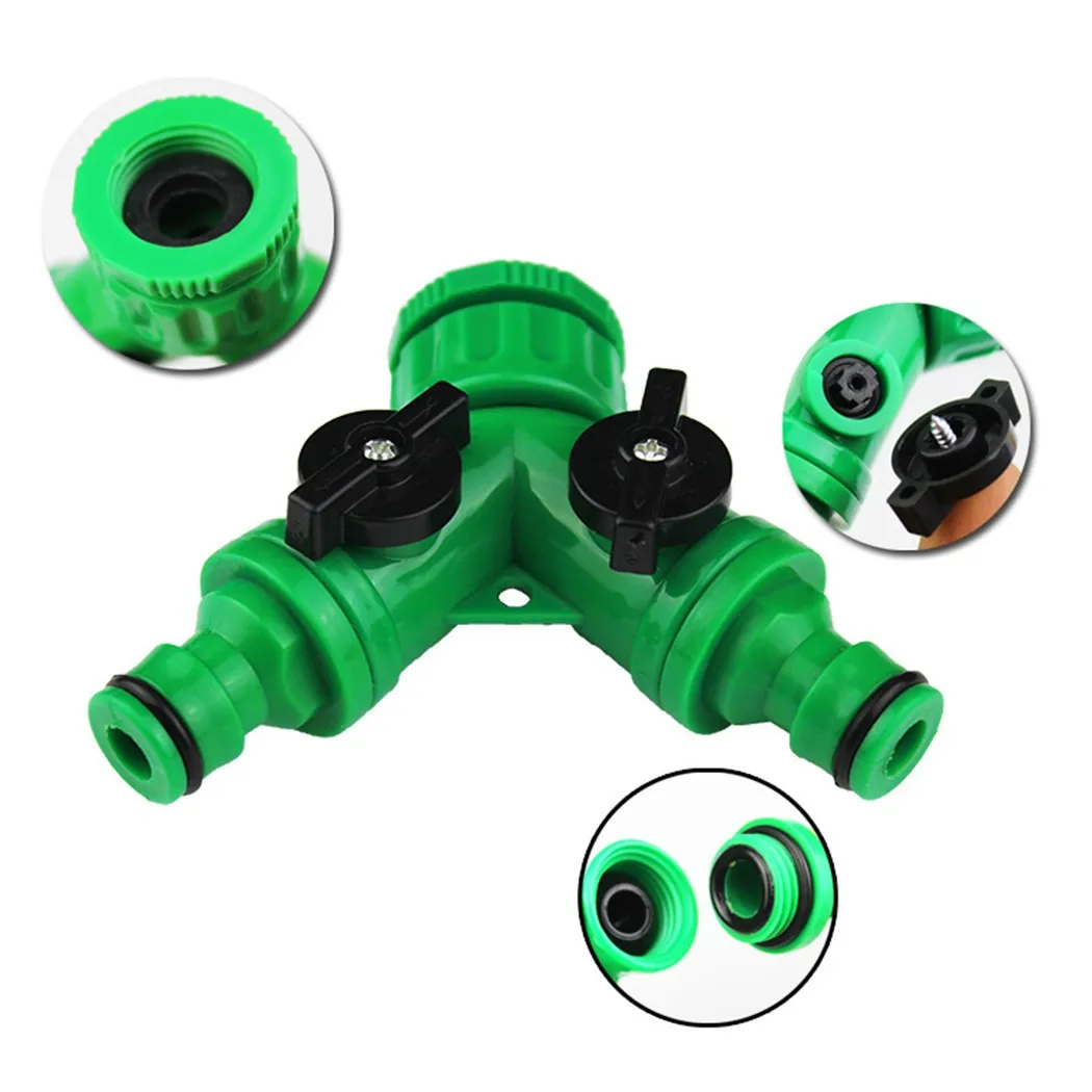2pcs Garden Hose Distributor Two-way Double 3/4 Inch Drip Irrigation Plant Garden Tools 3/4 Garden Faucet Y-type Distribution
2pcs Garden Hose Distributor Two-way Double 3/4 Inch Drip Irrigation Plant Garden Tools 3/4 Garden Faucet Y-type Distribution