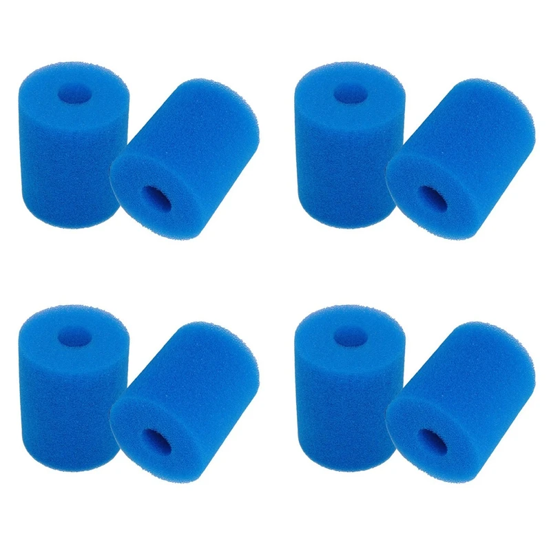 8 Pack Filter Sponge For Intex Type H, Reusable Washable Hot Tub Cleaner Tool, Sponge Filter Cartridge Foam
8 Pack Filter Sponge For Intex Type H, Reusable Washable Hot Tub Cleaner Tool, Sponge Filter Cartridge Foam