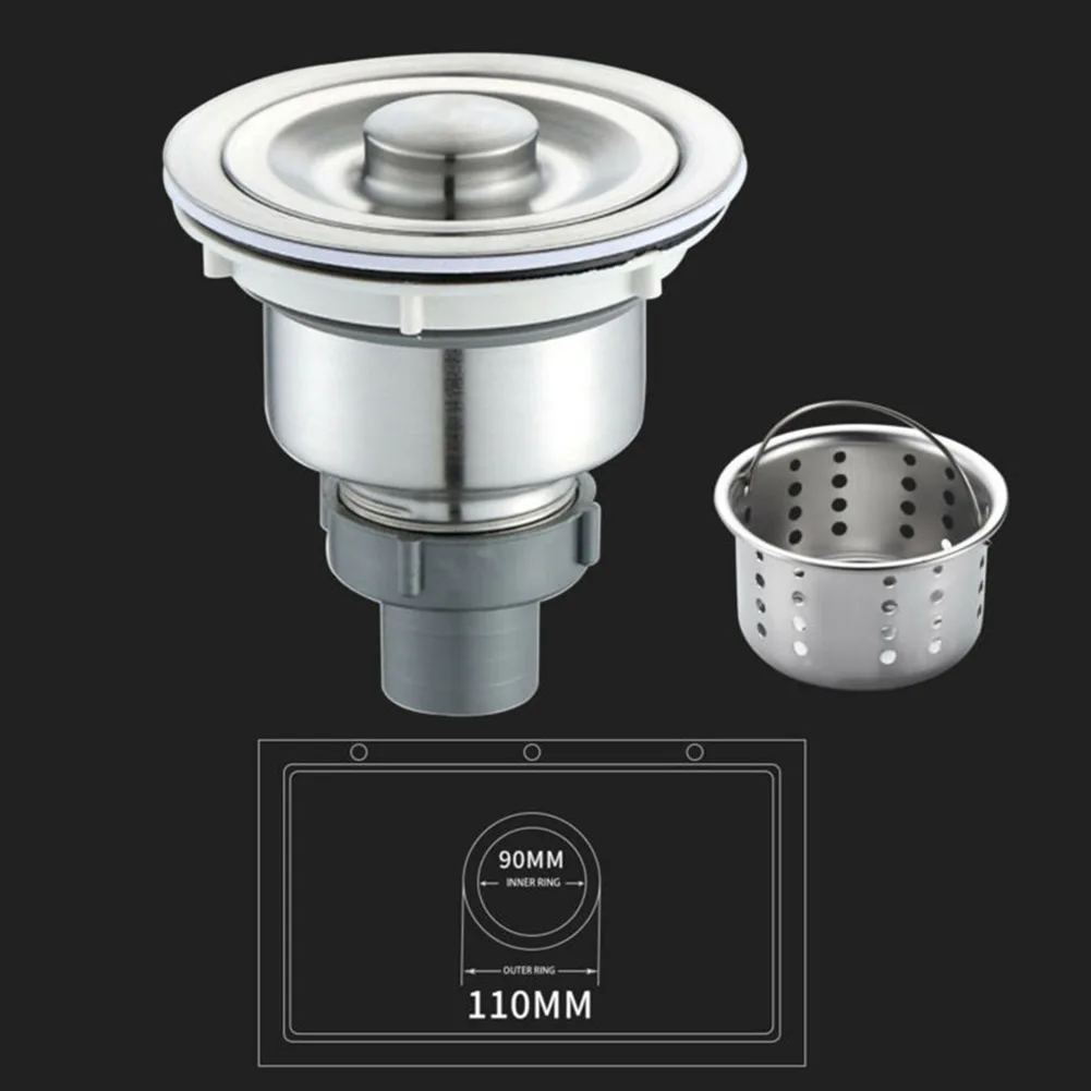 Sink Drain Strainer Sink Waste Strainer ABS Easy To Remove Long Using Life Modern Design Silver Stainless Steel
Sink Drain Strainer Sink Waste Strainer ABS Easy To Remove Long Using Life Modern Design Silver Stainless Steel