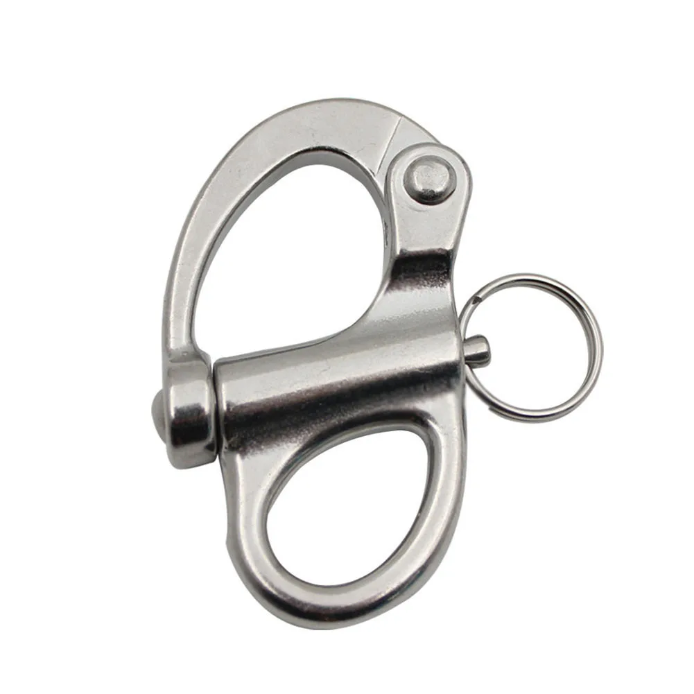 High Quality New Practical Brand New Shackle Parts Anchor Boat Chain 52mm Eye Fittings Hook Marine Quick Release
High Quality New Practical Brand New Shackle Parts Anchor Boat Chain 52mm Eye Fittings Hook Marine Quick Release