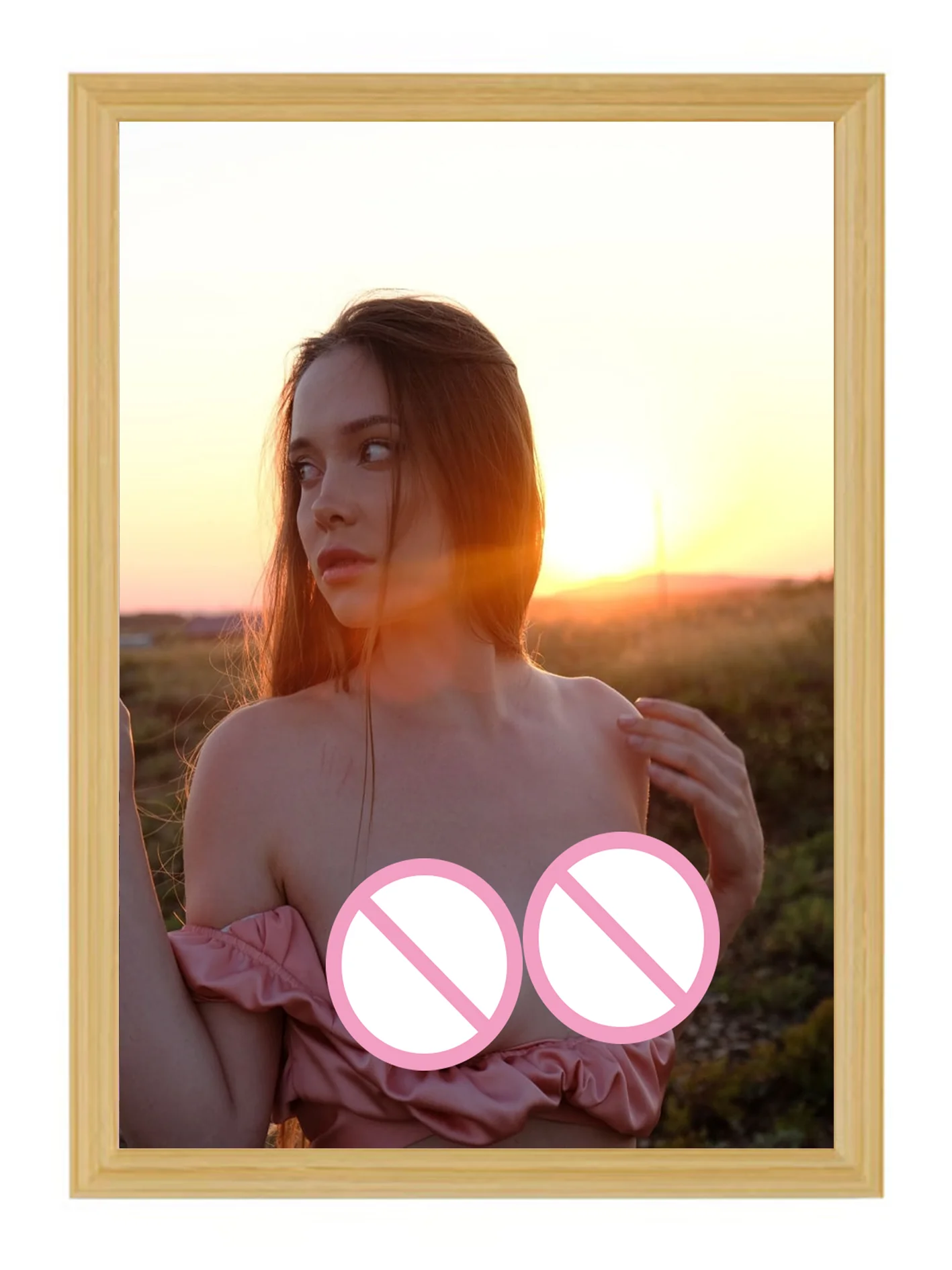 Sexy Sunset Girl decorative painting no mosaic picture album Human body art uncensored posters high-definition printed
Sexy Sunset Girl decorative painting no mosaic picture album Human body art uncensored posters high-definition printed