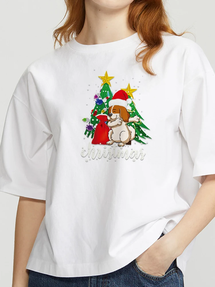 Merry Christmas Gift Happy New Year Women Cartoon Tshirt Graphic T-Shirts Top Travel Tee Xmas T-Shirt Casual Female Graphic Tee
Merry Christmas Gift Happy New Year Women Cartoon Tshirt Graphic T-Shirts Top Travel Tee Xmas T-Shirt Casual Female Graphic Tee