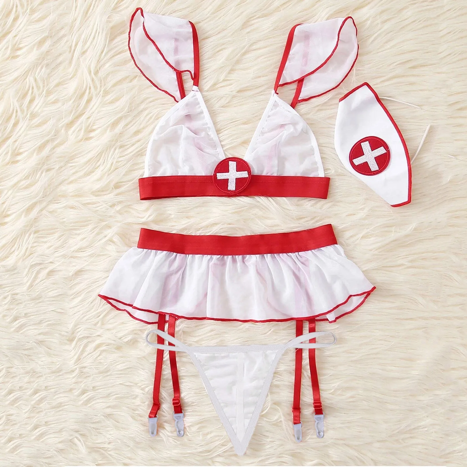 

Униформа Nurse'S, эротический косплей, эротический костюм для женщин, эротические женские комплекты нижнего белья, сексуальная открытая одежда, Женский костюм для сна Li