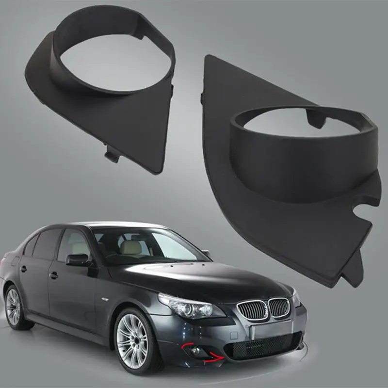 Insert Bumper light frame 1 pair For 2004-10 E60 E61 M Fog Light Bumper Grille Cover For Fog lamp frame Decorative strip
Insert Bumper light frame 1 pair For 2004-10 E60 E61 M Fog Light Bumper Grille Cover For Fog lamp frame Decorative strip
