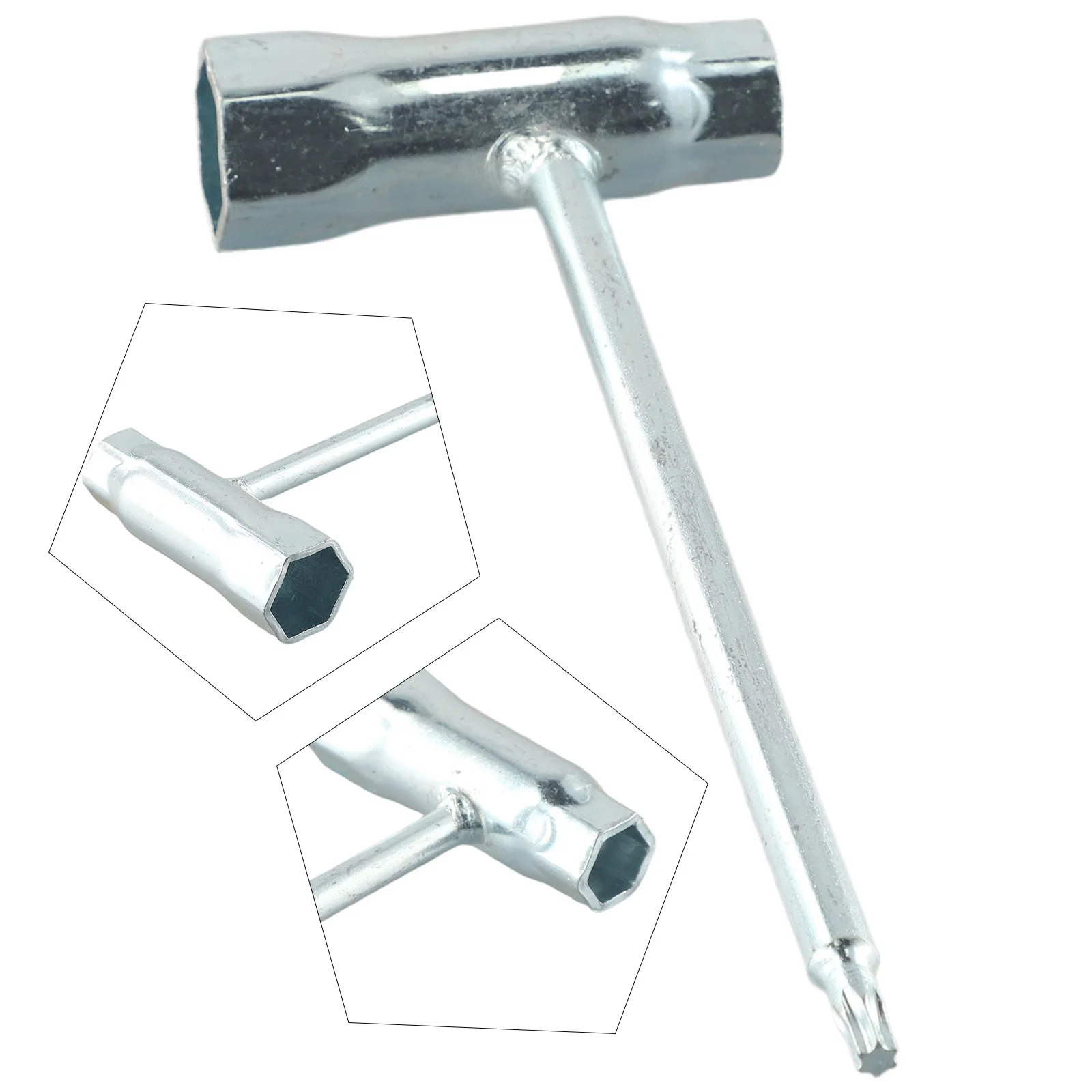 Stainless Steel Spark--Plug Socket Wrench For Petrol Chainsaws And Brush Cutters Garden Machinery Wrench TS400 TS350 TS360
Stainless Steel Spark--Plug Socket Wrench For Petrol Chainsaws And Brush Cutters Garden Machinery Wrench TS400 TS350 TS360