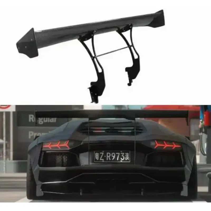 

For Lamborghini Huracan LP610 LP580 2014-2019 LP700 LP720 2011-2019 SVR Real Carbon Fiber Car Rear Trunk Wing Lip Spoiler