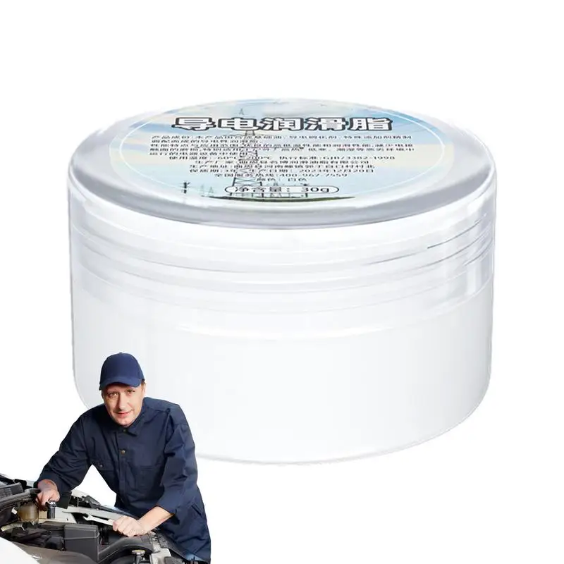 Electric Conductive Grease Electric Conductive Lubrication Paste 30g Anti-Rust Contact Arcing Grease For Electronics Industry
Electric Conductive Grease Electric Conductive Lubrication Paste 30g Anti-Rust Contact Arcing Grease For Electronics Industry
