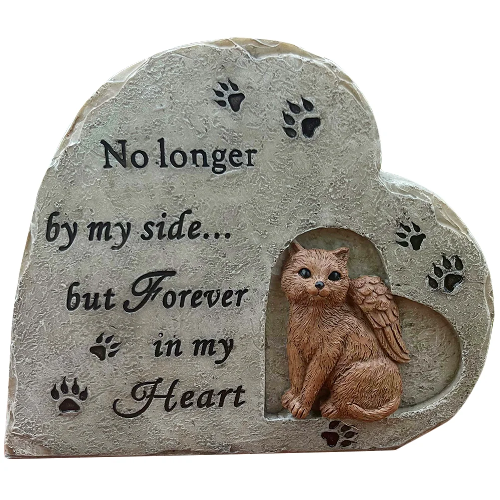 Cat Tribute Statue Memorial Headstone Pet Grave The Gift Markers Puppy Resin Ornament
Cat Tribute Statue Memorial Headstone Pet Grave The Gift Markers Puppy Resin Ornament