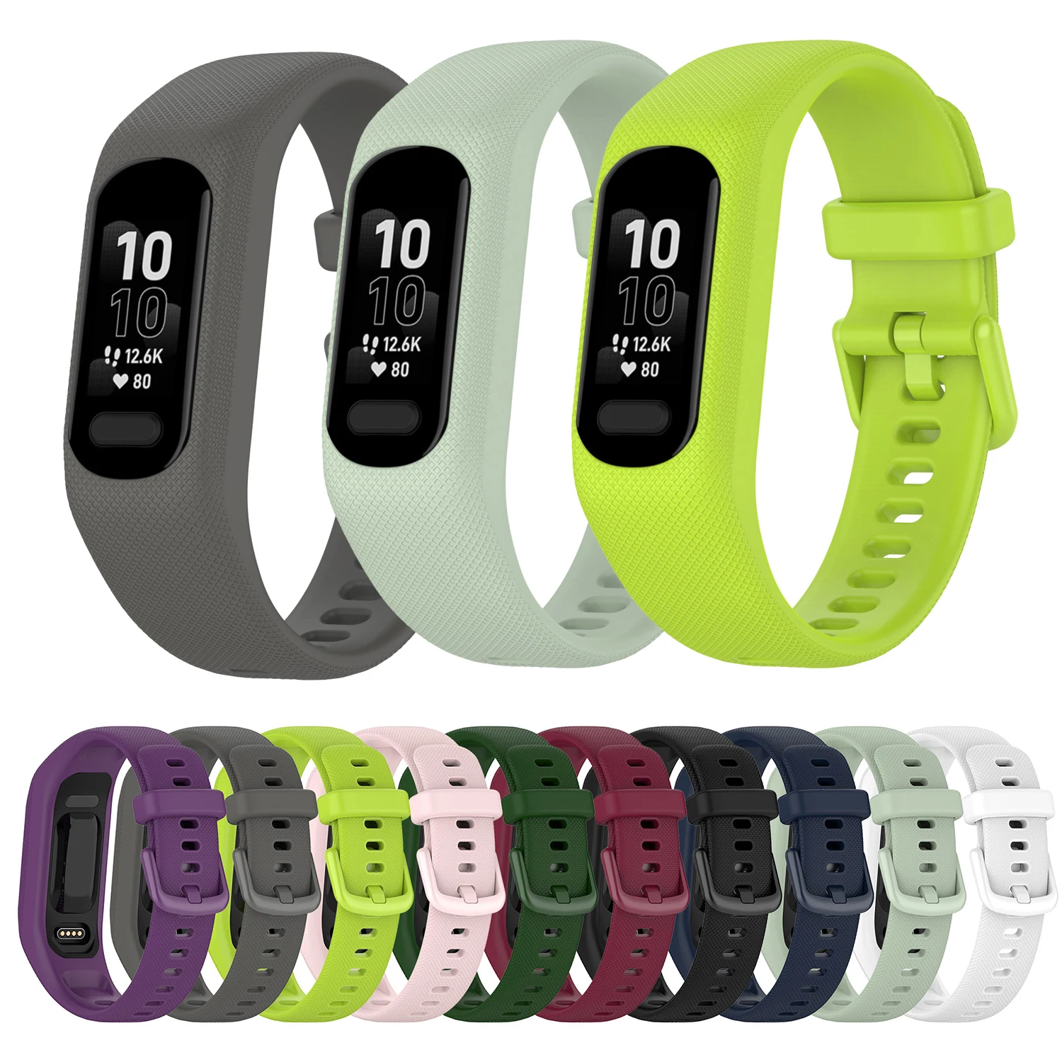 eiEuuk Silicone WatchBands for Garmin Vivosmart 5 Bracelet Strap Sport Replacement Wristband
eiEuuk Silicone WatchBands for Garmin Vivosmart 5 Bracelet Strap Sport Replacement Wristband