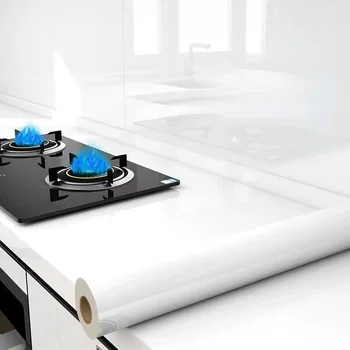 자체 접착 방수 욕실 장식 접촉 종이, 주방 PVC 벽지, 내유성 및 고온 저항 스티커 상품 이미지