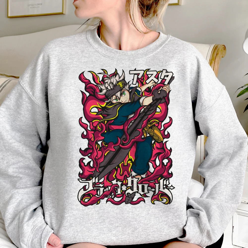 Black Clover hoodies women gothic anime harajuku Kawaii hoddies female vintage sweater
Black Clover hoodies women gothic anime harajuku Kawaii hoddies female vintage sweater