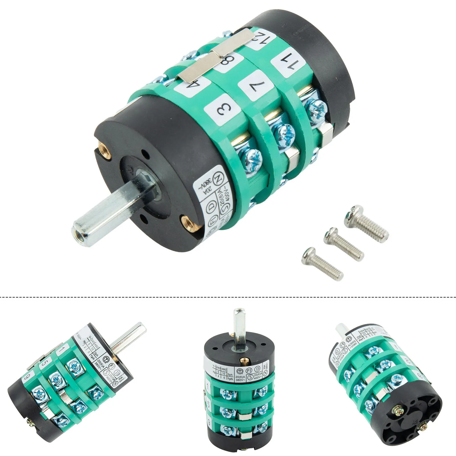 For The Grilled Tire Machine Reverse Switch Ire Changer Switch Car Accessories Three-phase 380V 20A (A) / 20A (B)
For The Grilled Tire Machine Reverse Switch Ire Changer Switch Car Accessories Three-phase 380V 20A (A) / 20A (B)